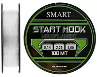Жилка Smart Start Hook 100m 0.12mm 1.4kg, Діаметр: 0.12mm, Розмотування: 100m, фото 